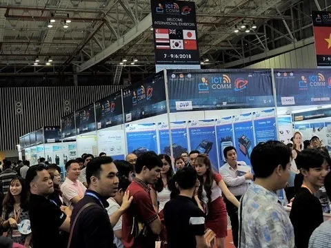 Nhiều thương hiệu tại Vietnam ICTComm/ Telefilm Vietnam 2022