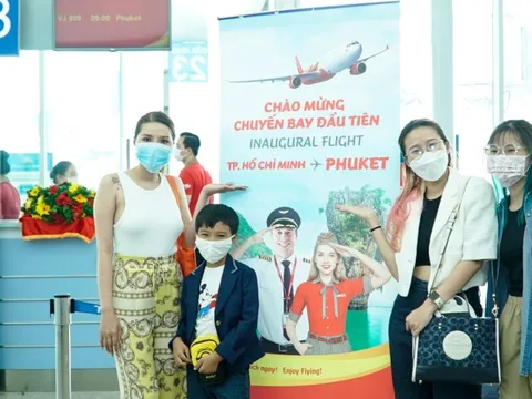 Từ TP.HCM đến với biển Phuket Thái Lan dễ dàng cùng Vietjet