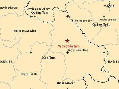 NÓNG: Lại động đất liên tiếp ở Kon Tum
