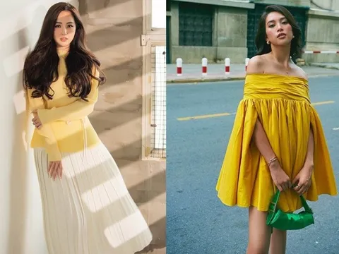 Sao đẹp cuối tuần: Mai Phương Thúy, Trần Tiểu Vy đọ sắc vàng