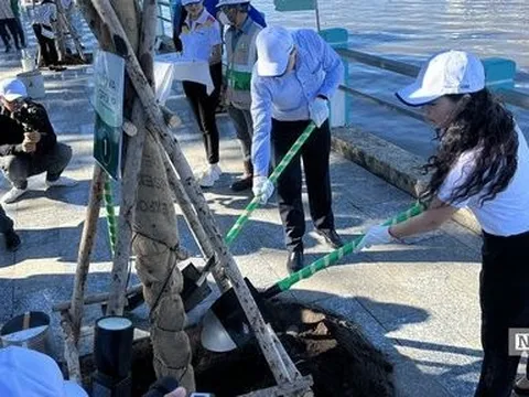 Bình Thuận: Phát động trồng cây xanh và chung tay làm sạch bờ biển