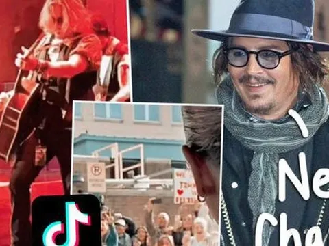 Johnny Depp vừa tham gia TikTok đã có hơn 1,6 triệu người theo dõi