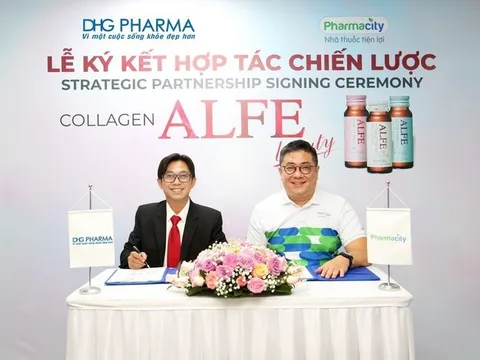 Pharmacity và Dược Hậu Giang hợp tác phân phối độc quyền thương hiệu ALFE
