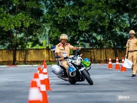 160 CSGT tranh tài lái xe mô tô, ô tô đặc chủng