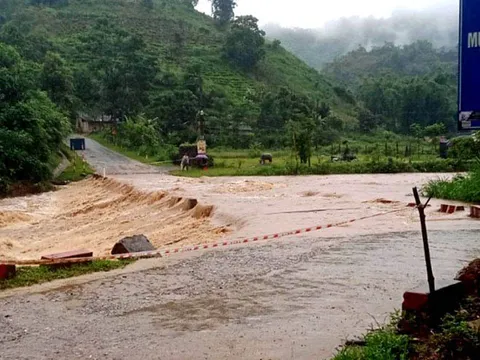 Mưa lớn ở vùng núi và trung du Bắc Bộ, đề phòng nguy cơ sạt lở đất