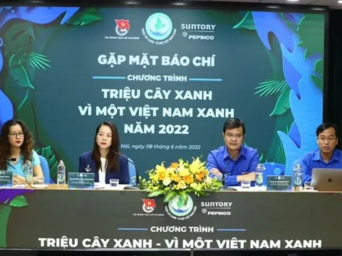 Phát động chương trình 'Triệu cây xanh - Vì một Việt Nam xanh'