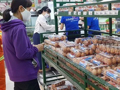 Từ 15/6, giá trứng gà, vịt bình ổn tăng 2.000 đồng/chục