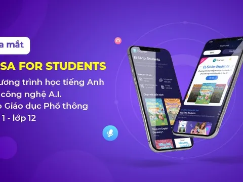 ELSA Speak “trình làng” giải pháp học tiếng Anh mới cho học sinh Việt