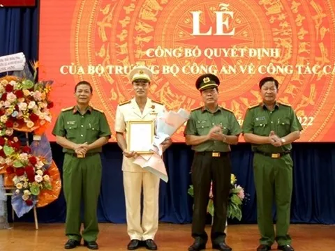 Công an tỉnh Bình Phước có tân Phó Giám đốc