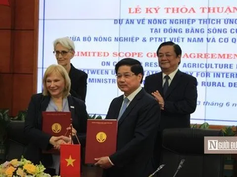 Hoa Kỳ và Việt Nam hợp tác chặt chẽ nhằm ứng phó với biến đổi khí hậu