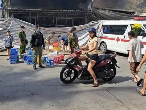 Cháy siêu thị mini ở Phú Quốc khiến 2 vợ chồng tử vong