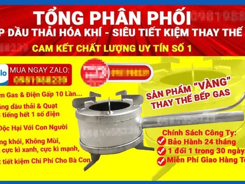 Bếp đun dầu thải "tiết kiệm gấp 10": "sáng tạo của người Nhật" hay chỉ là chiêu trò?