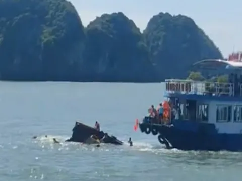 Vụ va chạm tàu du lịch trên vịnh Lan Hạ: 1 phụ nữ tử vong