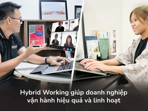 Hybrid working - đón đầu mô hình làm việc của tương lai