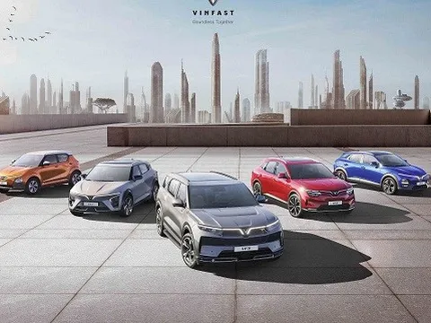 VinFast tham vọng giao 1 triệu ôtô điện trên toàn cầu trong 5 năm tới