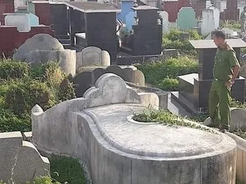 Công an vào cuộc điều tra vụ một nam thanh niên bị đánh ở nghĩa trang