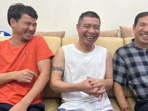 Nghệ sĩ Công Lý rạng rỡ khi hội ngộ Xuân Bắc - Quang Thắng