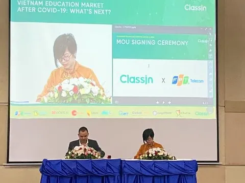 ClassIn Việt Nam ký ghi nhớ hợp tác với FPT, mở rộng hệ sinh thái giáo dục