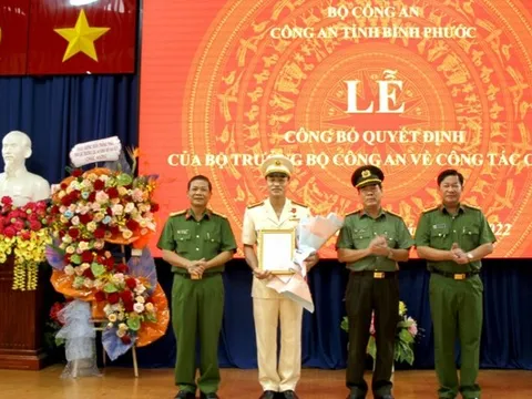 Bộ Công an bổ nhiệm nhân sự mới