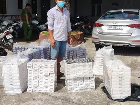 Long An: Khởi tố 2 đối tượng vận chuyển, buôn bán hàng cấm