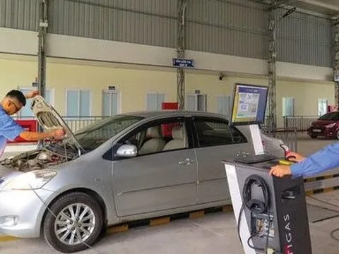 Chính thức giảm lệ phí cấp giấy chứng nhận kiểm định xe cơ giới từ 1/8