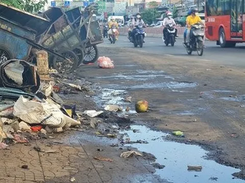 Tp.Cần Thơ: Rác thải nhếch nhác, đe dọa đến sức khỏe người dân