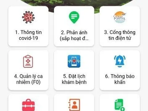 Cà Mau: Người dân phản ánh hiện trường thông qua app di động