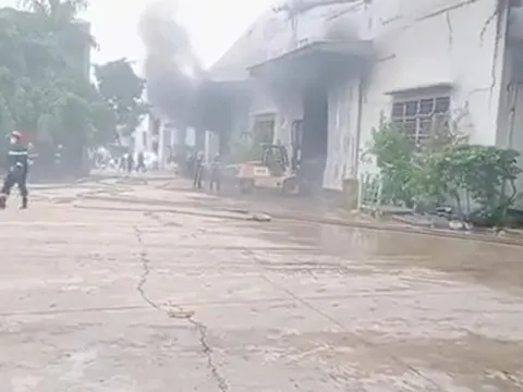 Video: Lại cháy lớn tại khu công nghiệp Phú Tài, Bình Định