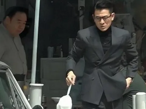 Xuất hiện hình ảnh Lưu Đức Hoa tất bật trên phim trường dự án phim mới