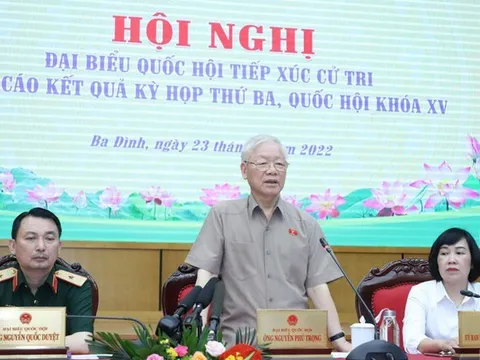 Tổng Bí thư: Chọn người làm Chủ tịch Hà Nội phải chính xác, không vội vàng