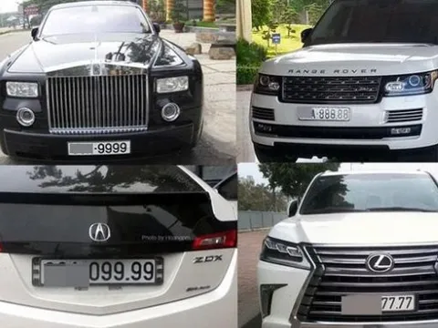 Bộ Công an thông tin về đấu giá biển số xe