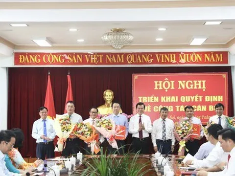 Đồng Nai điều động, bổ nhiệm nhiều cán bộ chủ chốt