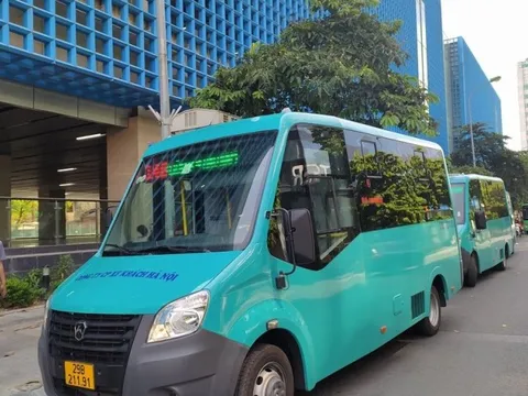 Trải nghiệm xe buýt cỡ nhỏ kết nối với đường sắt đô thị Thủ đô