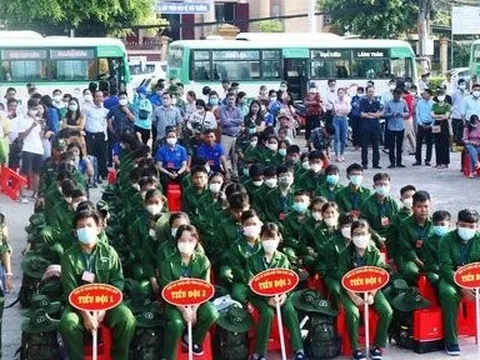 Bạc Liêu: Các “chiến sĩ nhí” lên đường tham gia Học kỳ quân đội