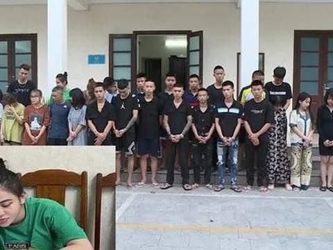 Phát hiện hàng chục “nam thanh nữ tú” mở tiệc ma túy trong phòng karaoke