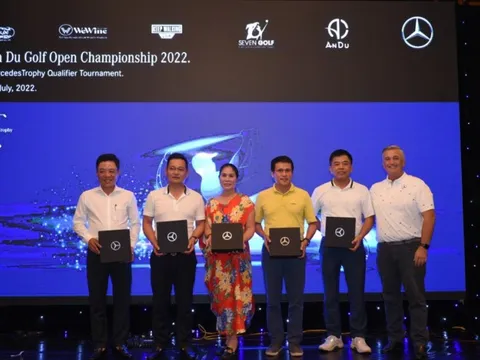 Mercedes-Benz An Du Golf Open Champion 2022 trao thưởng trị giá hàng tỷ đồng