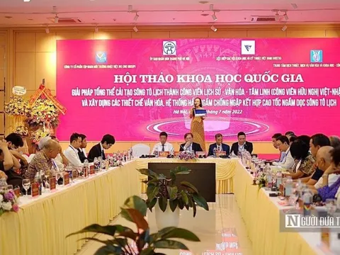 Nhật Bản sẵn sàng hỗ trợ hàng tỉ USD để cải tạo sông Tô Lịch