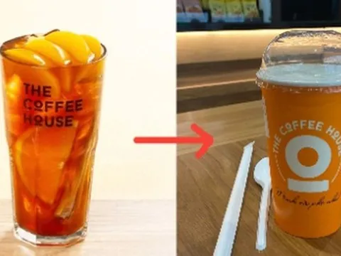 The Coffee House từ bỏ ly thủy tinh, sử dụng ly nhựa và thẻ rung tại cửa hàng