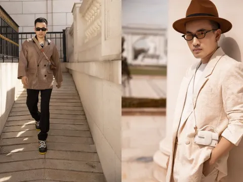 NTK Hà Duy phong cách khi diện suit