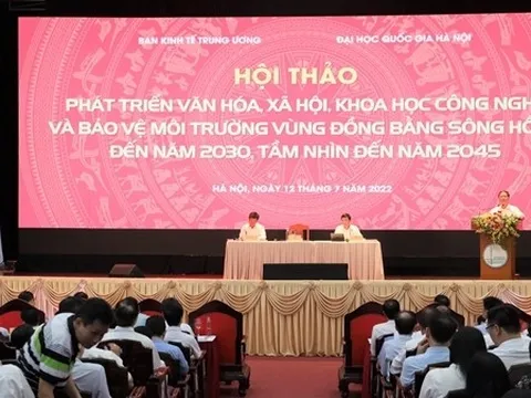 Vùng đồng bằng sông Hồng phải đi đầu phát triển khoa học, công nghệ, đổi mới sáng tạo