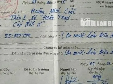 Bắt giam nguyên cán bộ địa chính chiếm đoạt hơn 1,4 tỉ đồng ở Quảng Bình