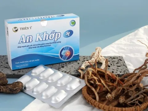 An khớp ST sản phẩm giảm sưng đau xương khớp từ Thiên Ý Pharma