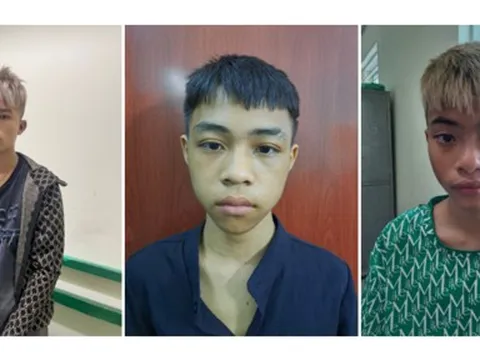 Bắt 3 tên cướp "nhí" gây ra hàng loạt vụ cướp tại Hải Phòng