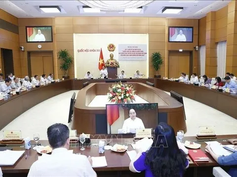 Chủ tịch nước chủ trì làm việc với Quốc hội và MTTQ Việt Nam về Nhà nước pháp quyền