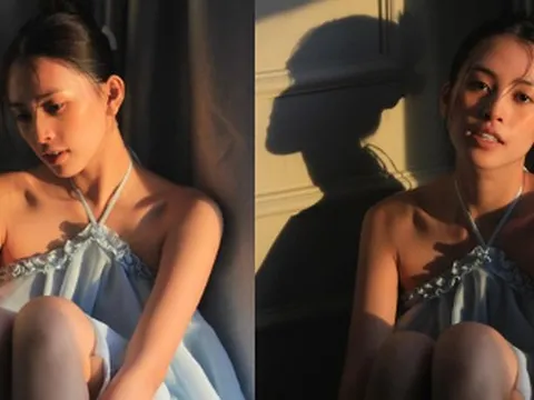 Hoa hậu Tiểu Vy để mặt mộc đẹp tựa nàng thơ trong loạt ảnh đời thường