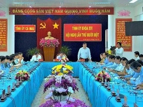 Bí thư Tỉnh ủy Cà Mau làm Trưởng Ban Chỉ đạo phòng, chống tham nhũng