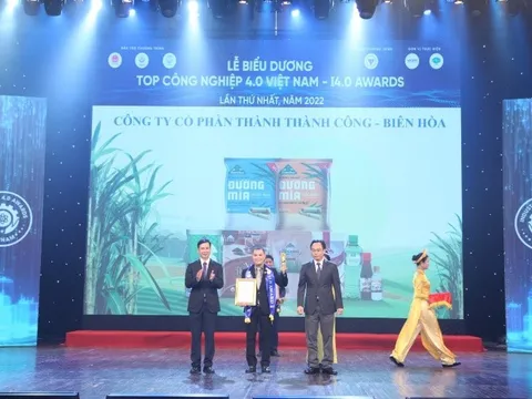 SBT nhận Giải thưởng “Top Doanh nghiệp 4.0 Việt Nam 2022”