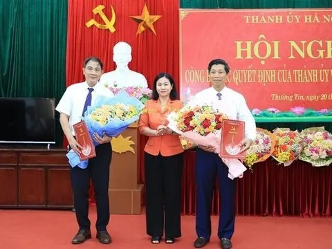 Điều động, bổ nhiệm nhân sự 2 tỉnh thành