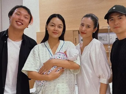 Phạm Quỳnh Anh chia sẻ xúc động về bạn trai và con gái mới chào đời