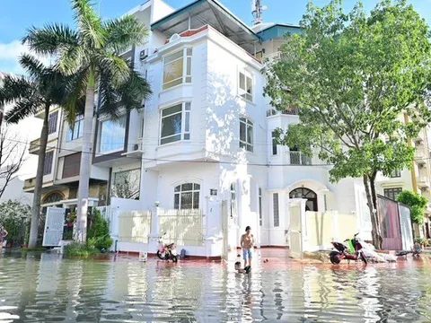 Hàng trăm biệt thự triệu đô ngập trong nước ở Quảng Ninh
